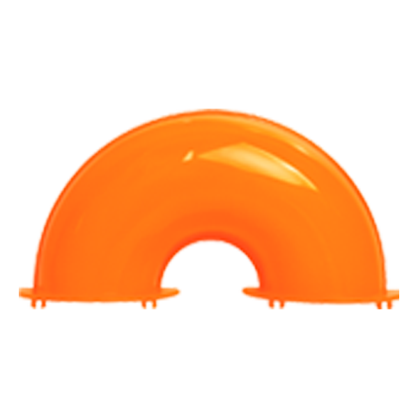 2 Piezas Tubulares de Encaje