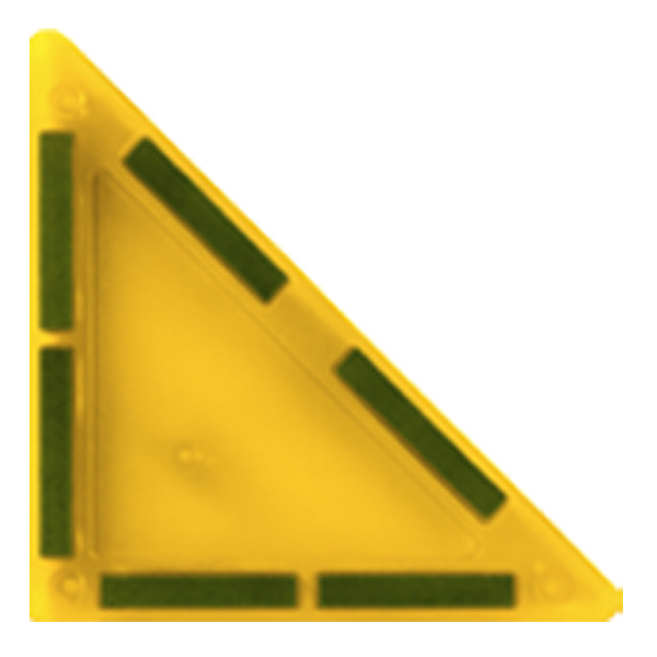 10 Triángulos Magnéticos (7.5 cm)