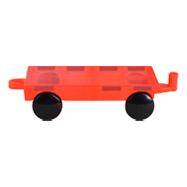 2 bases con 4 ruedas