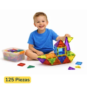 MagBlocks™ – Kit de 125pcs Bloques Magnéticos 5.5 cm